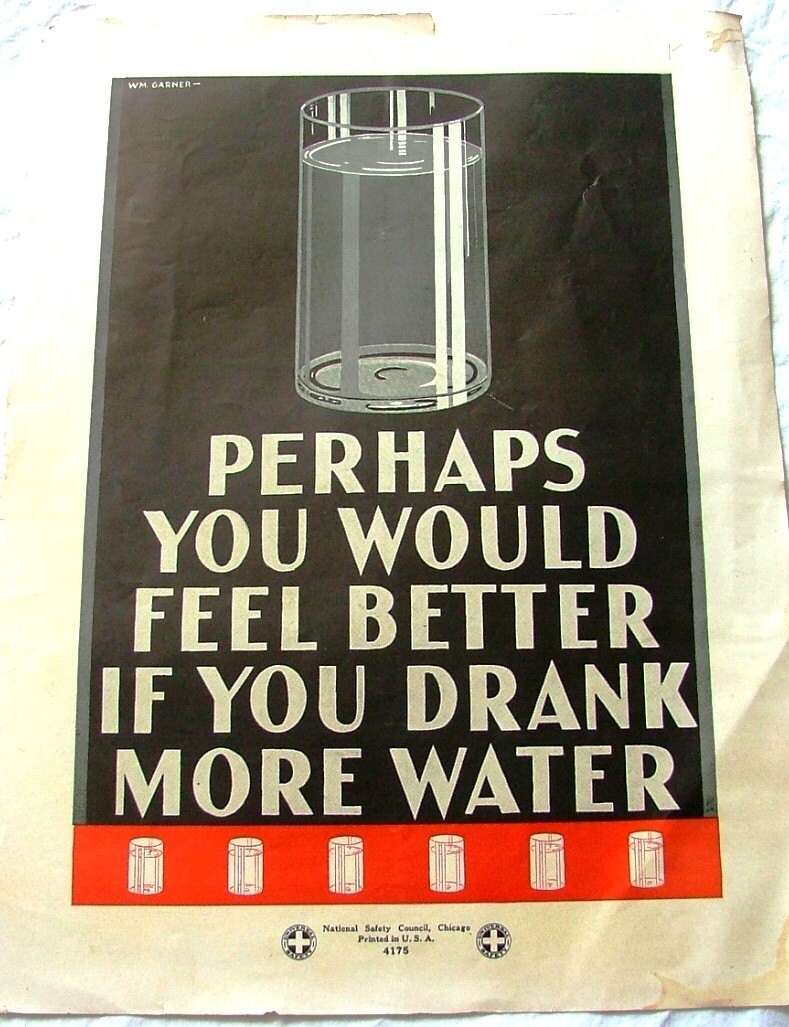 vintage drinking posters