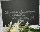 Calligraphy Wedding Envelope Addressing, Discount Wedding Special, Francine Script
