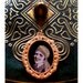 Art Deco Douglas Fairbanks Pirate Necklace - Copper Filigree Wearable Art Pendant - by Moonshine Baby
