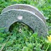 Mini Bridge Arch Pebble Gray Handcrafted Clay Aquarium Terrarium Miniature Garden Decoration