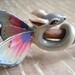 Morning Dew Fairy Dragon Hair Stick magic hair jewelry soft pastel rainbow colored wings