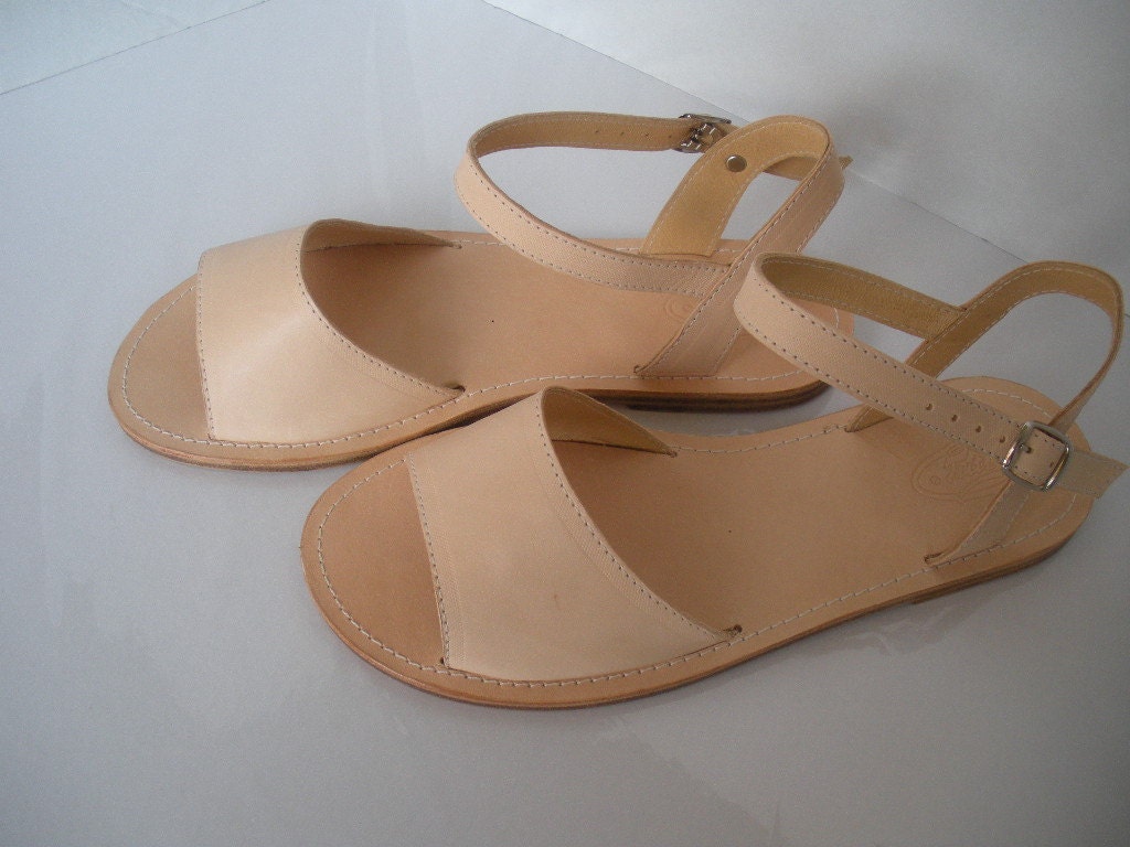 Items similar to HANDMADE LEATHER SANDALS . on Etsy