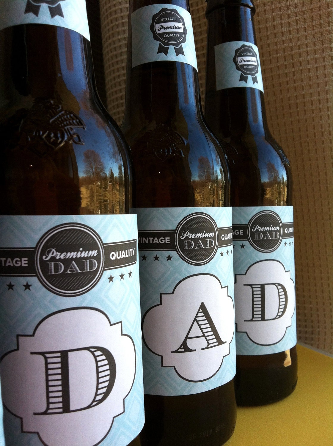 SALE...Printable Fathers Day Beer Labels for your number one Dad