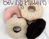 Felt donut PDF pattern