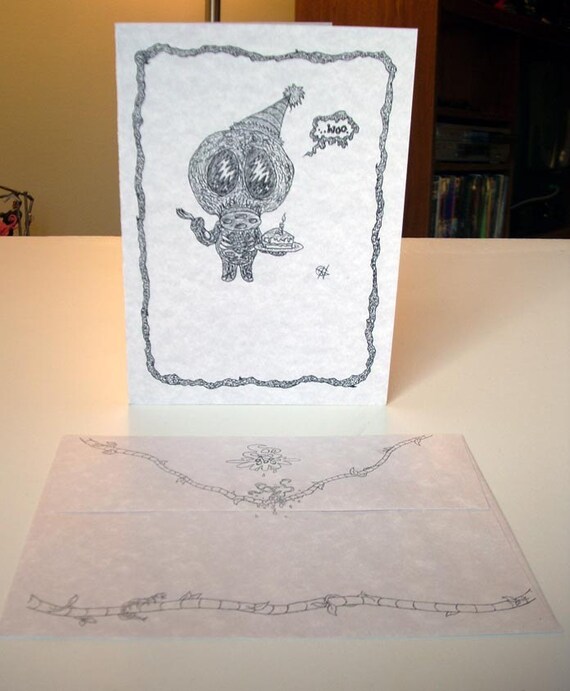 Greeting Card - One Year Closer to Dying