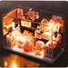 Miniature Lighted Dollhouse DIY Kit - Pretty Princess Room