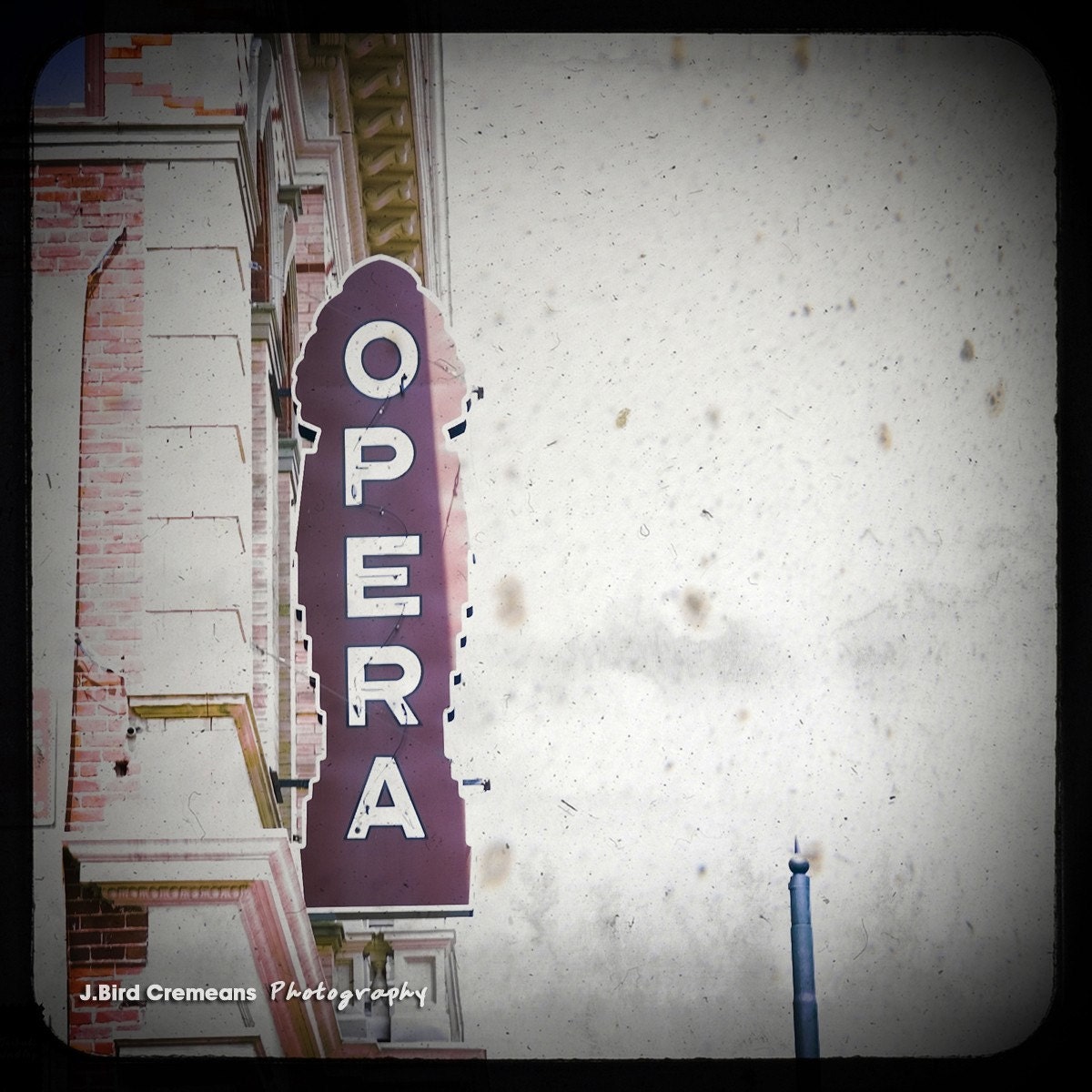 Tickets to the Opera 10x10 ttv photograph print