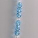 Handmade Sapphire Necklace with Silver Flower and Bracelet