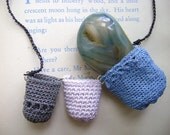 The Keeper Necklace no.4 - Stormcloud Colourway