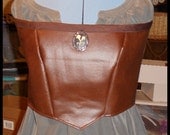 Womans small corset with flower broach 1/2 PRICE SALE