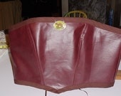 Ladies large faux leather corset 1/2 PRICE
