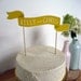 Custom Cake Banner No. 2