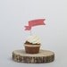 DIY Printable Cupcake/Table/Place card Flags - custom colors