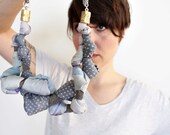 SALE Tess Twist in Gray and Purple