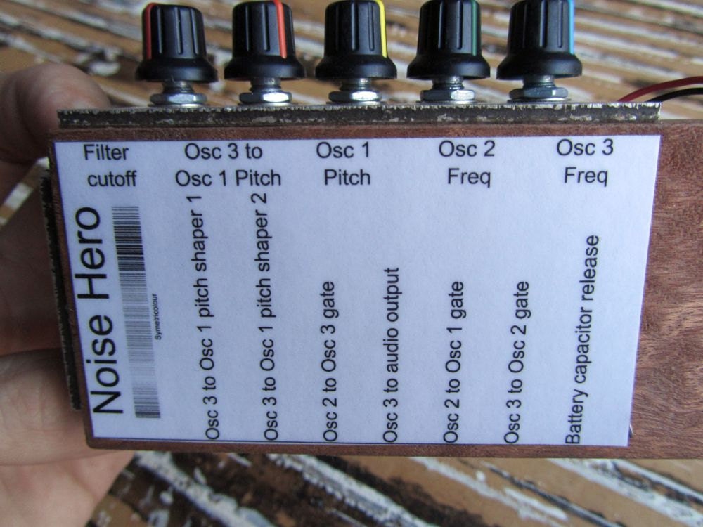 Noise Hero - Lofi Electronic Musical Instrument Noise Maker