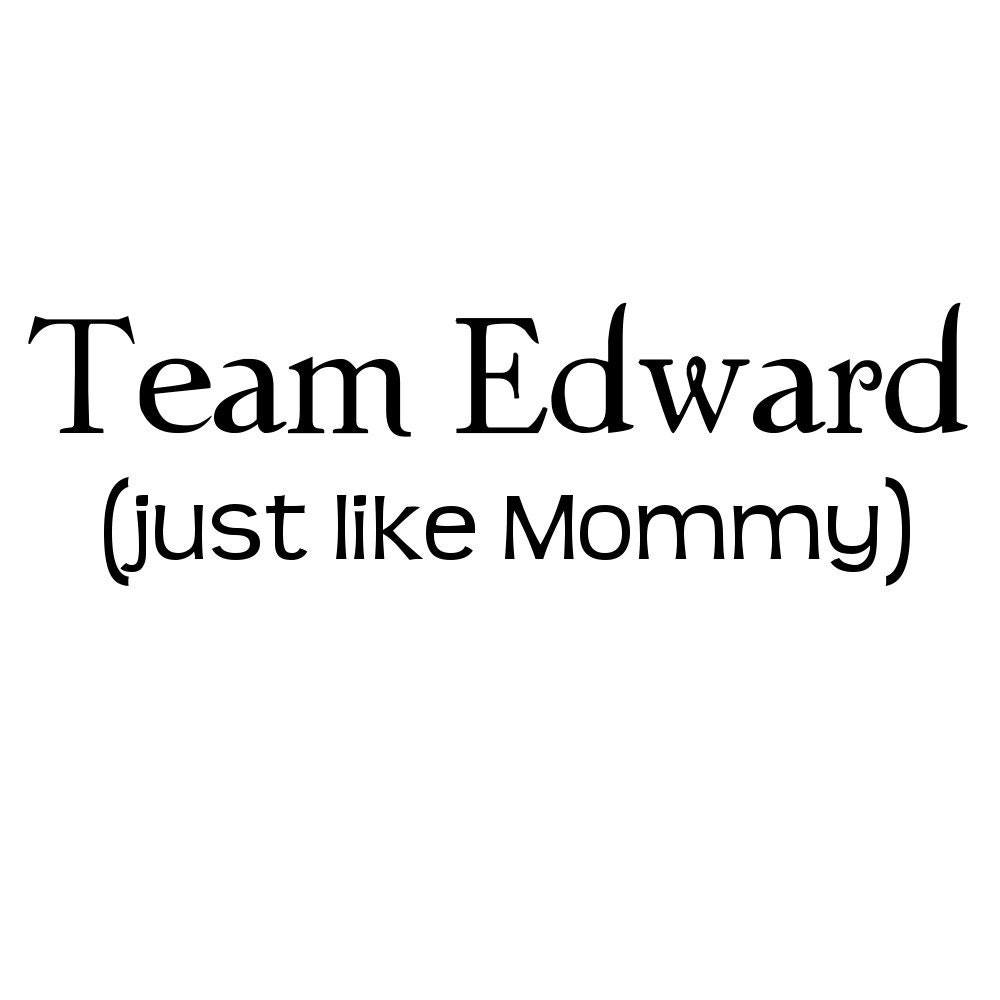 Twilight Onesie Team Edward