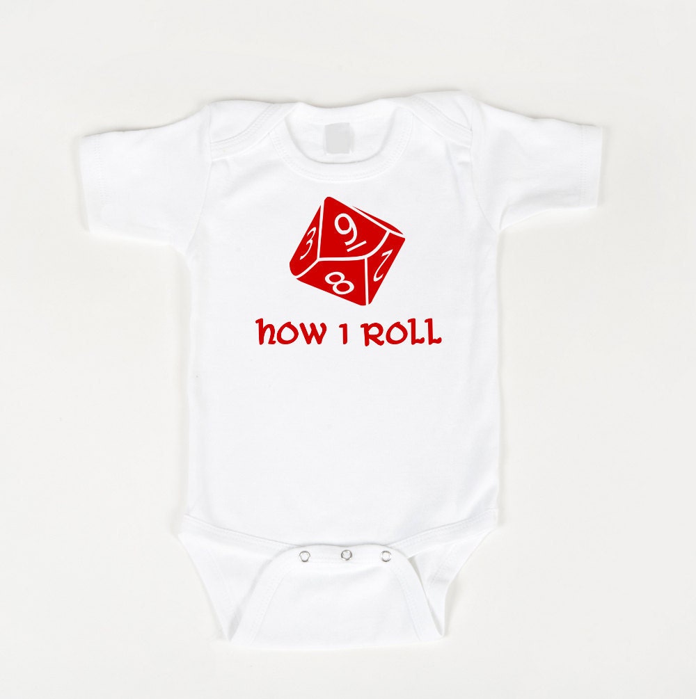 Dungeons and Dragons Onesie How I roll