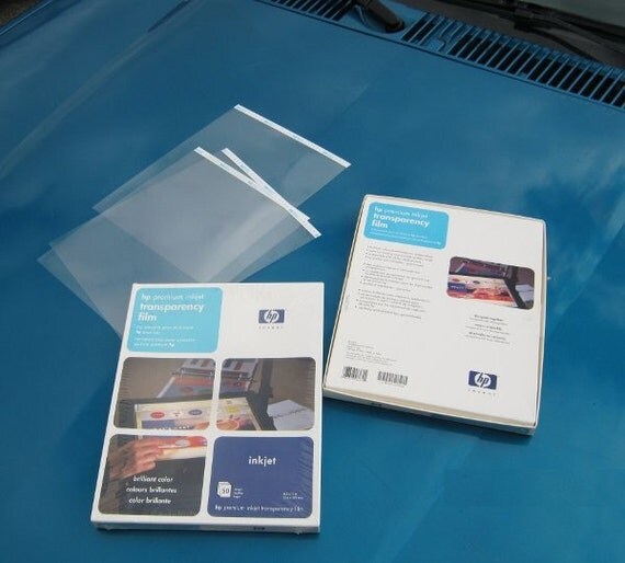 HP premium inkjet transparency film new box of 50 by MuseU2