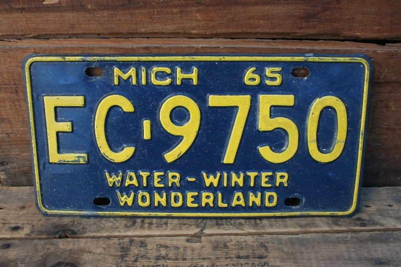 vintage-michigan-license-plate-by-snapsink-on-etsy