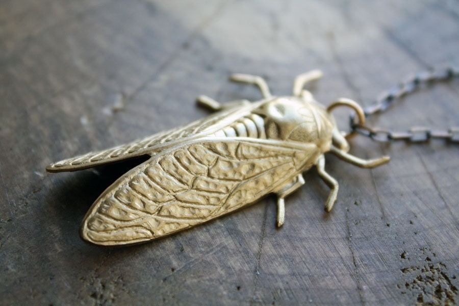 Cicada Metamorphosis Necklace