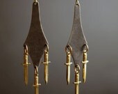 Affairs of the Heart - Geometric Triple Threat Dagger Earrings