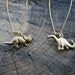 Natural History Dinosaur Earrings