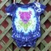 Tie Dye Baby Onesie - Jerry Bear - 24 month - Ready to Ship