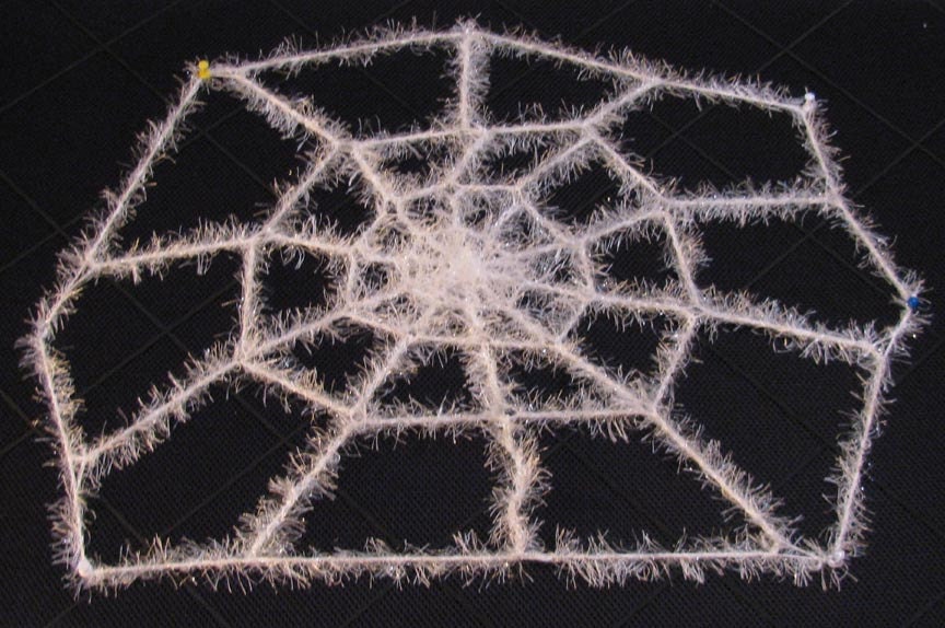6 Foot Spider Web Crochet Pattern - Costume or Halloween Decor for Haunted House - Permission to Sell Finished Items