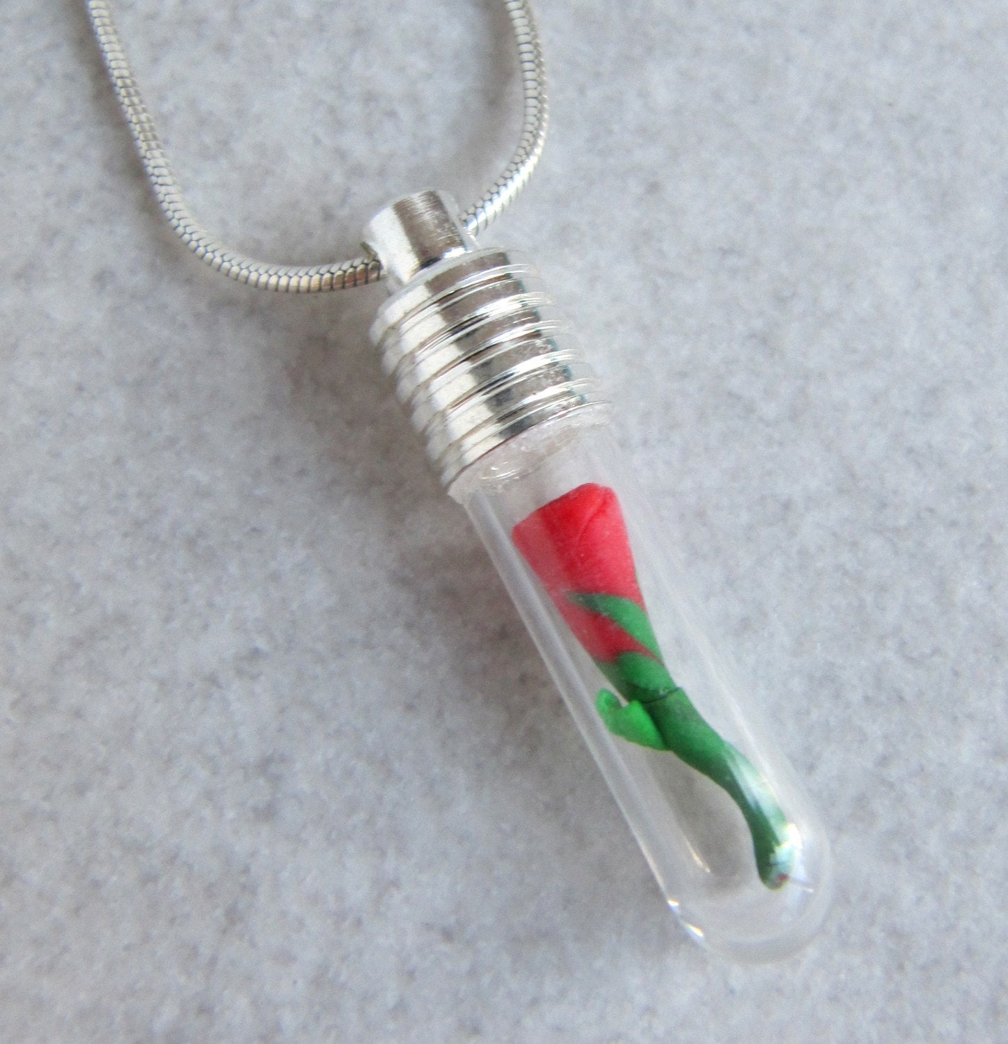 enchanted rose necklace