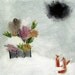 fox's garden / original painting on canvas