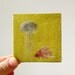 rain rain / original painting on canvas