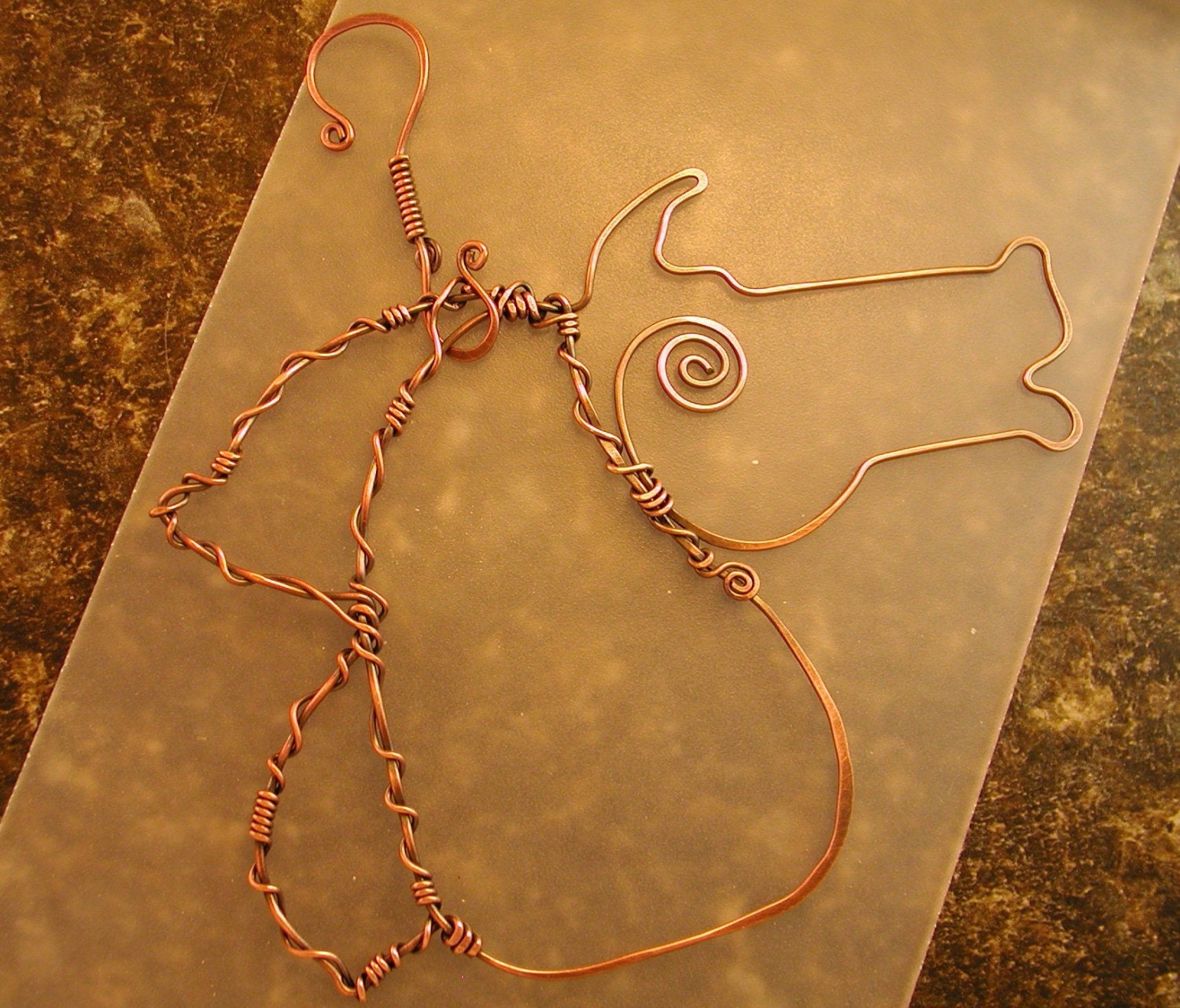 Horse Ornament\/Window Hanger (OC001)
