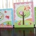 Owls Love Flowers Girls Nature Forest Bedroom Nursery WALL DECALS