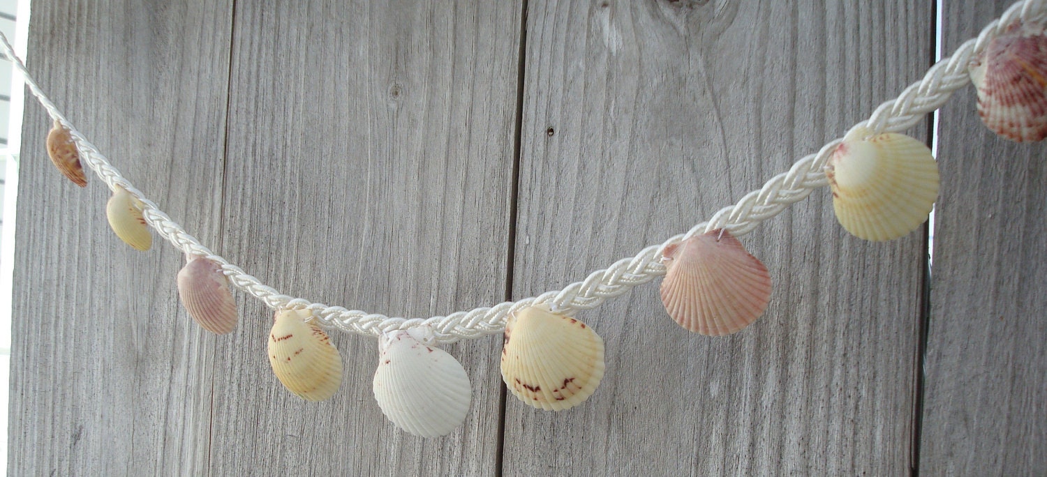 Shell Garland - Sea Shell Garland - Small Shell Garland - Small Seashell Garland - Wedding Garland