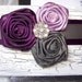 Wedding Card BOX - Wooden White Shabby Chic Box, Dark Plum/purple, Lilac and Gray, Custom colors available