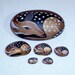 Dollhouse miniature fawn At Your Fingertips whitetail Bambi deer doe wildlife indoor miniature dish garden museum quality hand painted rocks