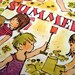 Vintage illustration from an unloved book. Summer time