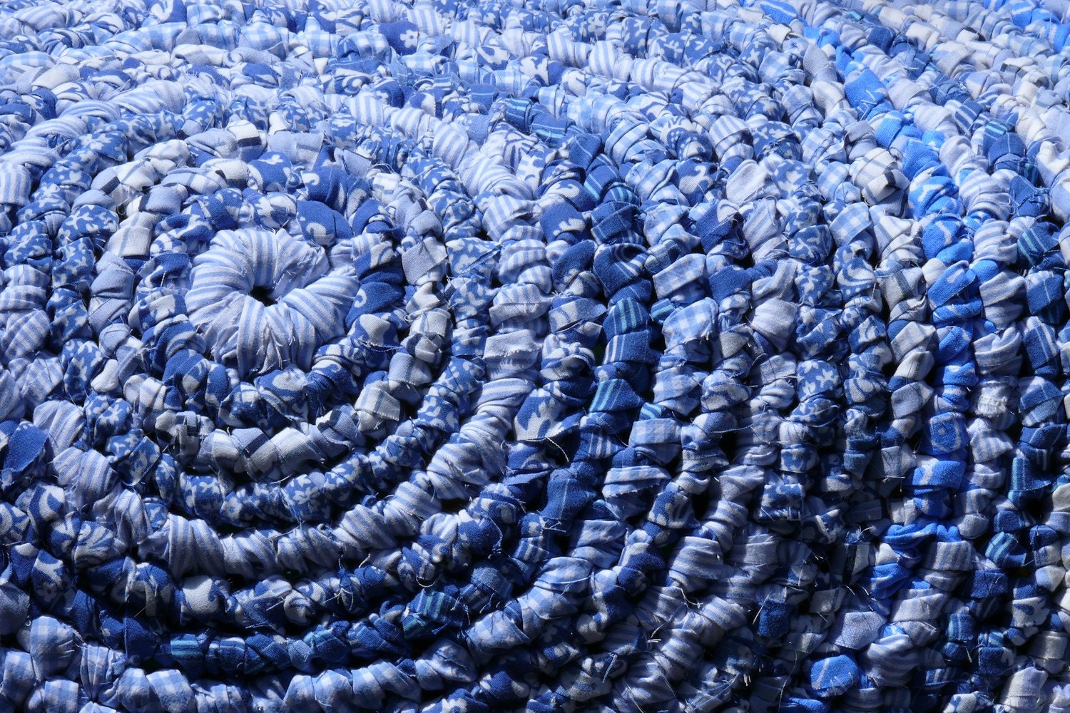 Custom Order Crocheted Rag Rug -- Round Rugs -- Custom Made for YOU