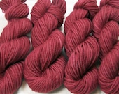Bulky Pure Wool Yarn - Red