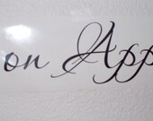 Bon Appetit wall decal kitchen decor Vinyl Lettering Wall Words Decals Quotes  shipping 1.99