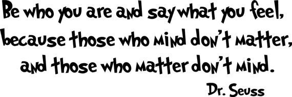 Dr Seuss wall decal quote Be who you are, Dr Seuss Vinyl lettering wall words Quotes Decals children Nursery SALE TODAY  8.99