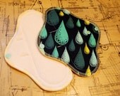 cloth menstrual pad set - 1 regular pad and 1 mini pad