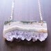 Pastel Stalactite Druzy Necklace 14k Gold