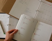 DIY Planner and Calendar - digital file