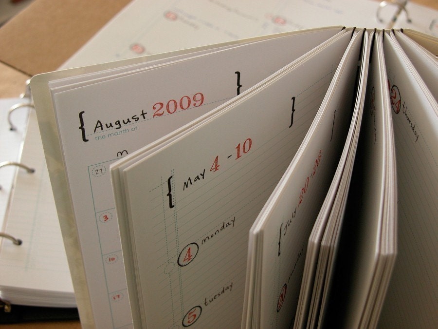 DIY Planner and Calendar - digital file