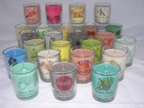 Candles For Men - Soy - Choose Scents - Unique - Manly - Masculine - Limited Editions -  Fun - Maximum Scented - Gifts -  Men