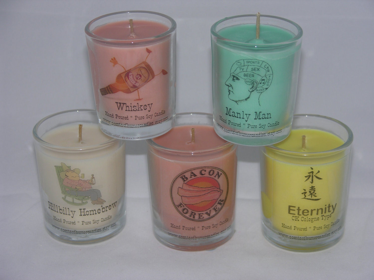 Candles For Men - Soy - Choose Scents - Unique - Manly - Masculine - Limited Editions -  Fun - Maximum Scented - Gifts -  Men