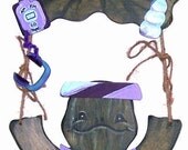 Turtle Welcome Sign wearing a jogging outfit ( not included ) they change clothes