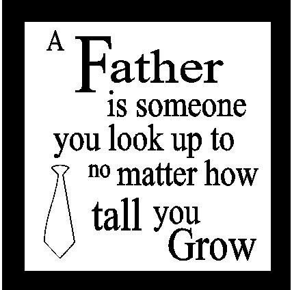 Items Similar To Fathers Day Gift Idea A Father Is Someone You Look 