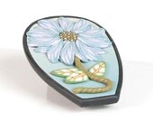 Polymer Clay Floral Brooch - Art Pin - Best in Show